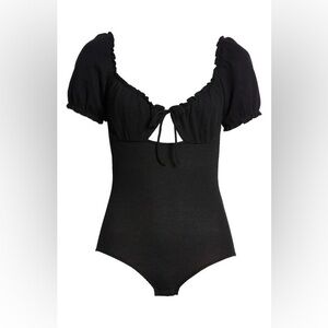 TOPSHOP BLACK BODYSUIT